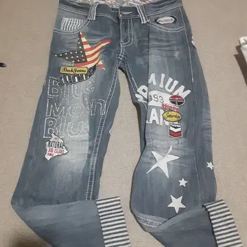 BLUEMOONBLUE 캐주얼 데님 팬츠 26 사이즈