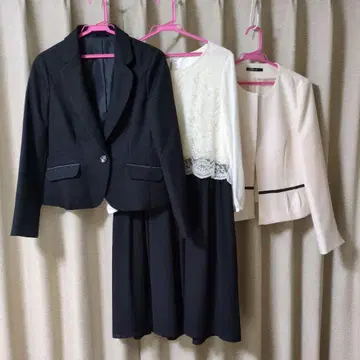 3세트 세레모니 수트 (자켓, 드레스, 가디건)