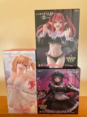 그 비스크 돌은 사랑을 한다 피규어 3종