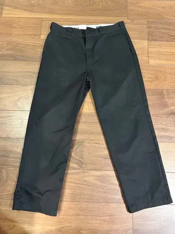 블랙 워크 팬츠 사이즈 38