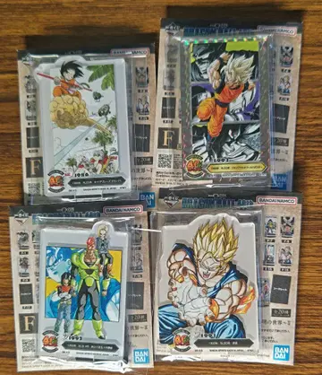 제일복권 DRAGON BALL 40th 아크레트 4종 (시크릿 포함)