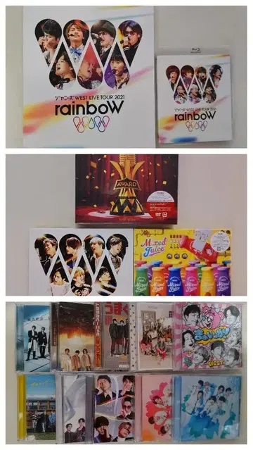 WEST. DVD Blu-ray CD 초회반