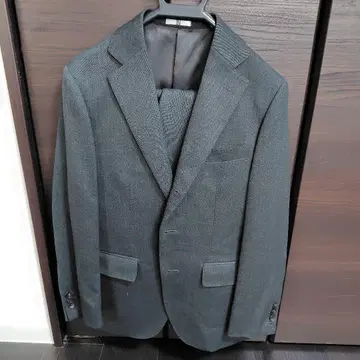 정장 셀렉트 다크 그레이 비즈니스 정장 싱글 브레스