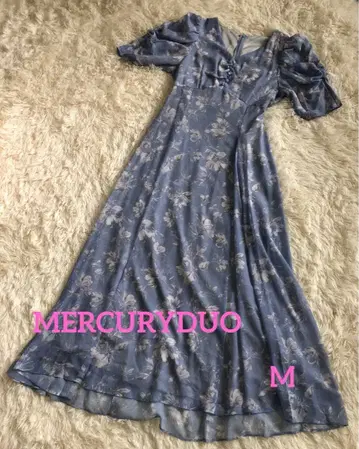 [ 미사용 새상품 ] MERCURYDUO 파티 드레스 꽃무늬 원피스