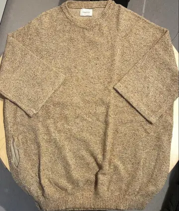 crepuscule 크렙스큐어 5부 소매 니트