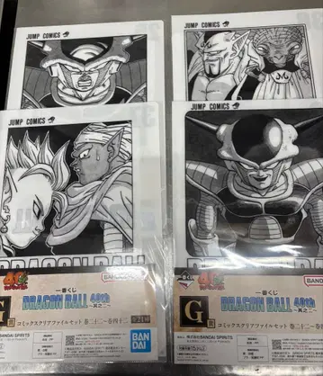 드래곤볼 40th 클리어 파일 세트