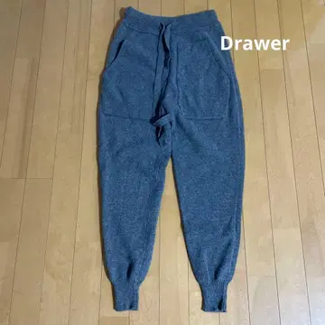 Drawer 니트 팬츠