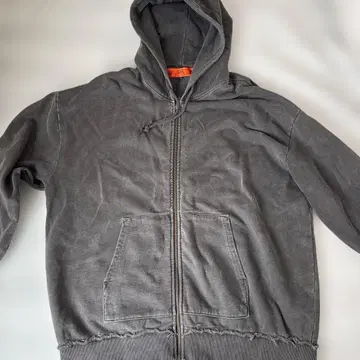 BEAMS 그레이 풀 집업 후디 L 사이즈