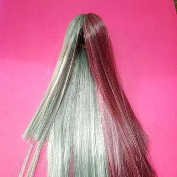 인형 가발 약 4.5인치 핸드메이드 제품