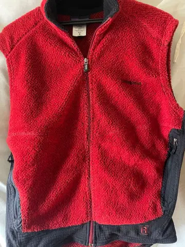 Patagonia 플리스 베스트 M 레드