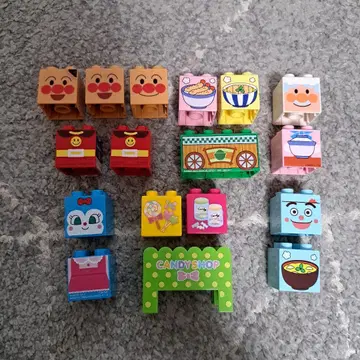 호빵맨 캐릭터 블록 세트