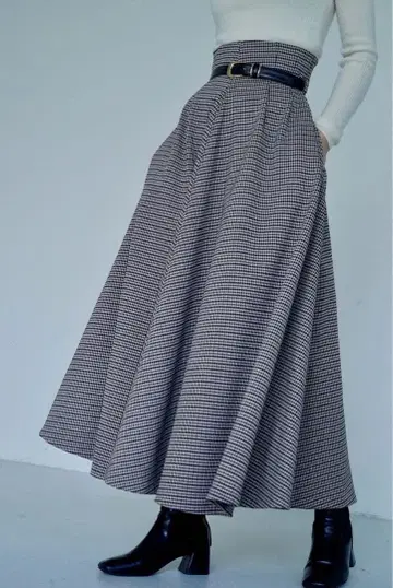 foufou 하운드투스 체크 스커트 chidori