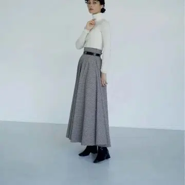 foufou 하운드투스 체크 스커트 chidori