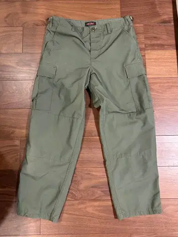 카고 팬츠 올리브 그린