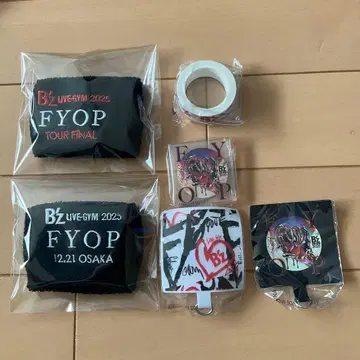 B'z FYOP 돔 투어 회장 한정판 가챠 6종 세트