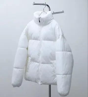 zip five 오버 사이즈 나일론 충전솜 에코 다운 자켓 M