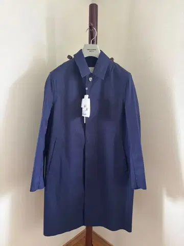[새상품] Mackintosh 매킨토시 고무 코트 네이비 40