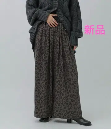 모듬 패턴 팬츠 LEPSIM 완판템 레오파드 무늬 미사용 새상품