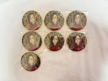 도쿄 리벤저스 원화전 쿠이치 캔뱃지 세트 블랙 드래곤 흑룡