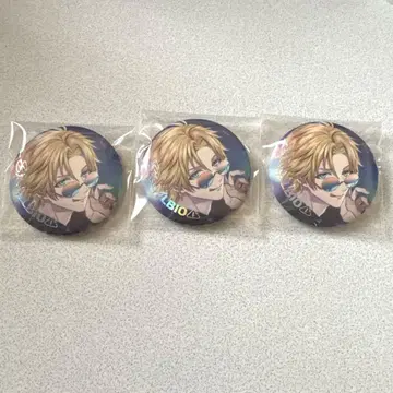 니지산지 에비오 엑스알비오 GOOOMiiES 캔뱃지