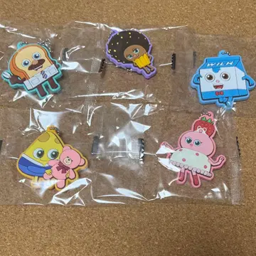 브렛 바버샵 캡슐 러버 마스코트 세미 컴프