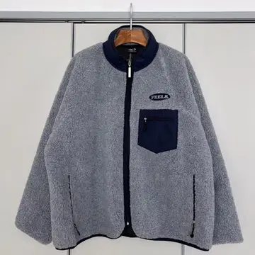 새상품 FEELS. 보아 플리스 자켓 L 사이즈 우에스기 슈헤이