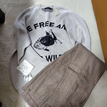 니코앤드 팬츠 하의 니트