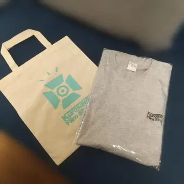 미사용 새상품 Kurosawa Film Studio 롱티셔츠 & 토트백