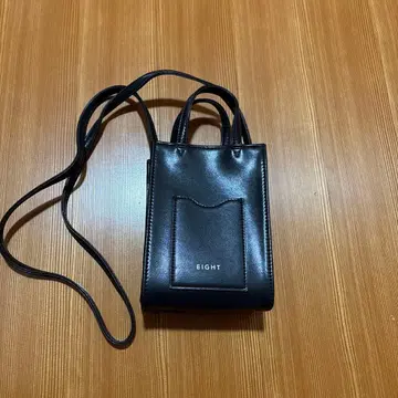 칸쟈니에이토 SUPER EIGHT 가방 숄더백 미니 블랙 블랙