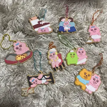 빤쮸토끼 쿠키 참 간이 침대 8종 세트