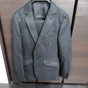 블랙 비즈니스 정장 싱글 브레스트