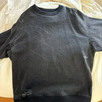 ZARA 데미지 가공 맨투맨 L 사이즈