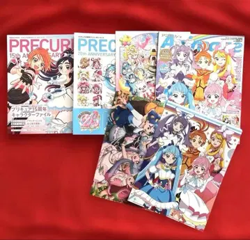 프리큐어 프리티 스토어 잡지 4권 애니메이션 잡지 영화 팜플렛