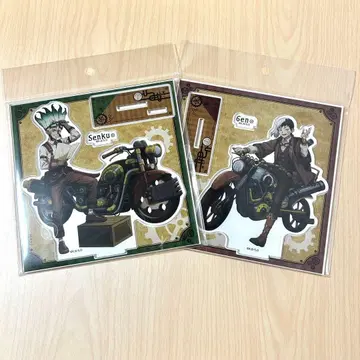 Dr.STONE 투링 이시가미 센쿠 아사기리 겐 아크릴 스탠드 새상품