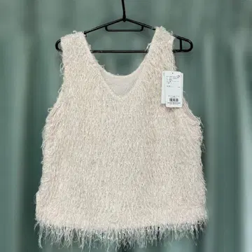 아이보리 프린지 슬리브리스 베스트 38