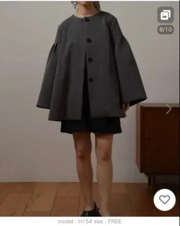 I_am 노카라 슬리브 플레어 자켓