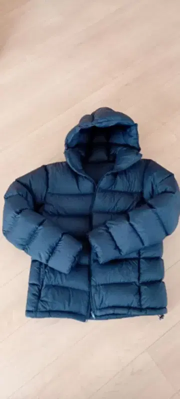 무인양품 후드 부착 다운 자켓 S