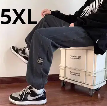 5-79 코듀로이 이지 팬츠 다크 그레이 L 사이즈 5XL