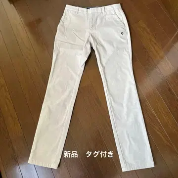 설날 SELE TaylorMade 여성 팬츠 S 베이지 택 포함 새상품