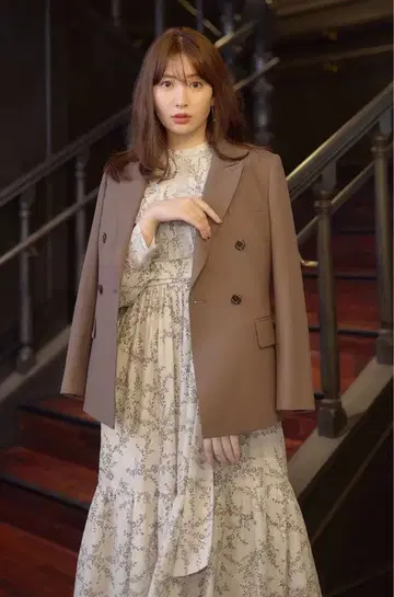 Herlipto 더블 브레스티드 클래식 블레이저