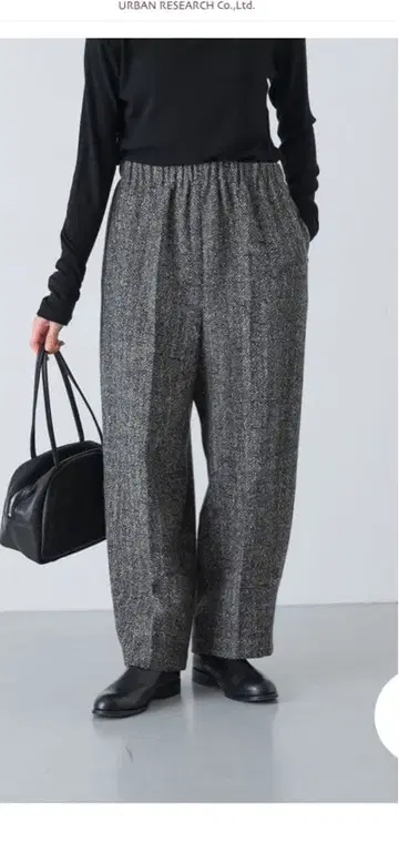 카구레 트위드 슬랙스