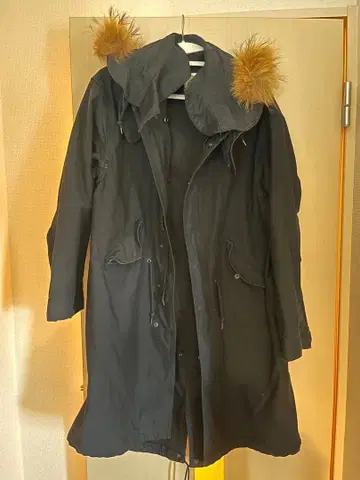 monkey time 극한용 후드티 블랙