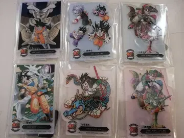 제일복권 DRAGON BALL 40th F상 아크릴 스탠드 6종