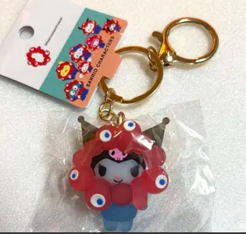 오사카 간사이 만박 2025 쿠로미 클리어 키링 먁먁