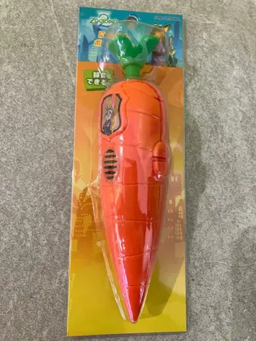 주토피아2 미사용 새상품 녹음 기능이 있는 당근 볼펜 당근펜