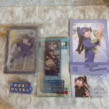 닌타마 오하마 칸에몬 아크릴 스탠드 브로마이드 카드