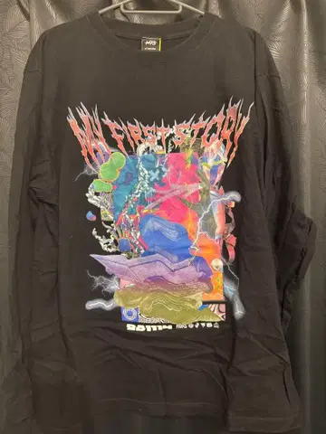 마이파스 Graphic LongSleeve 티셔츠 black