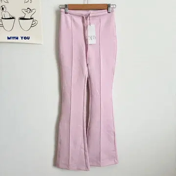 자라/ZARA 택 포함 새상품 센터 심 플레어 팬츠 화려하고 귀여운