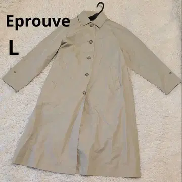 트렌치코트 에프로브 스프링 코트 베이지 L 사이즈 봄 상품