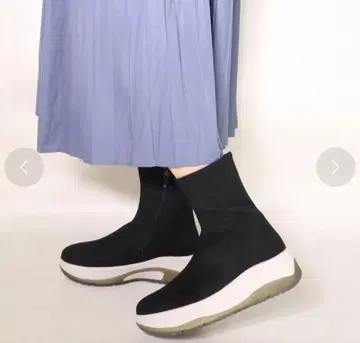 새상품 fitfit 방수 스트레치 부츠 (스웨이드 블랙)